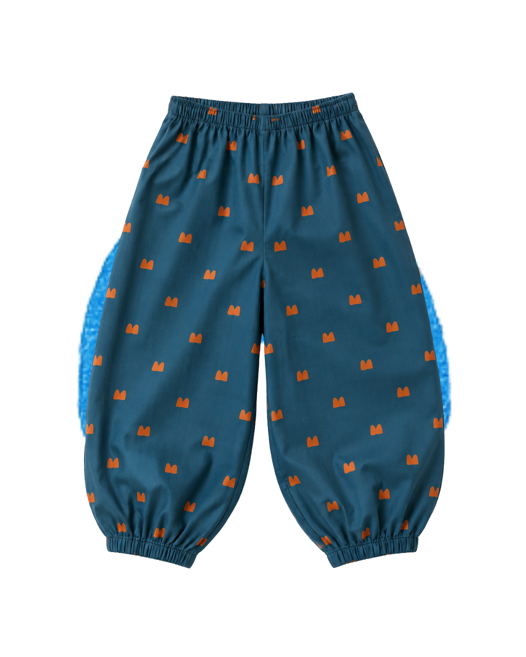 Hompimpom Printed Logo Unisex Barrel Pants Toyo-Cotton™