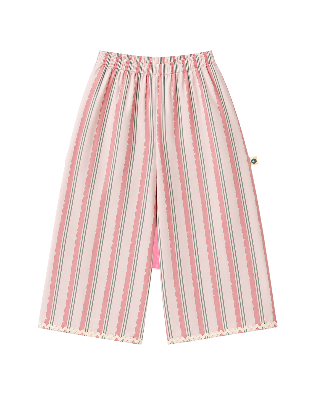 Lily Straight Pants Pink 100% FineCotton™